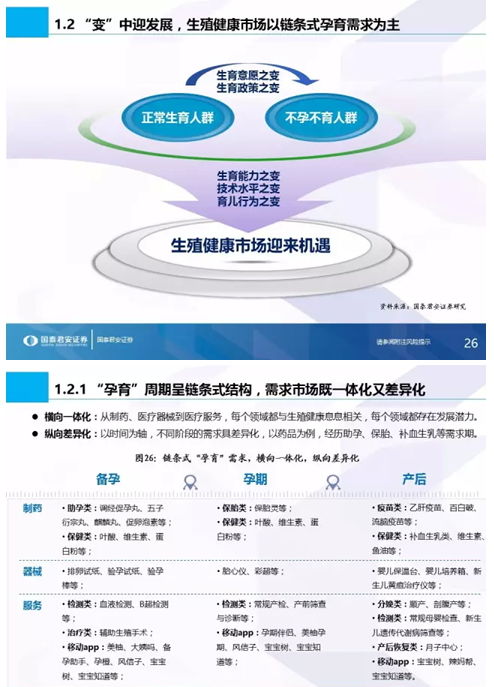 國泰君安發(fā)布全市場首份生殖健康專題 生命之光照耀藍(lán)海市場，信息技術(shù)咨詢服務(wù)賦能新生態(tài)
